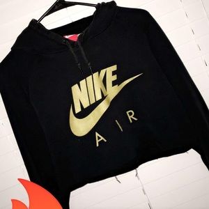 Nike crop hoodie